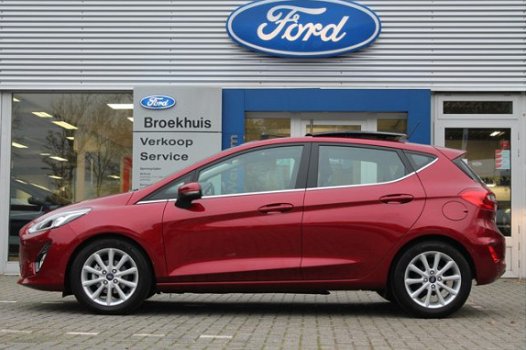 Ford Fiesta - 1.0EB 100PK TITANIUM 5D | COMPLEET | PANORAMADAK | KEYLESS ENTRY | B&O AUDIO | ADAPT C - 1