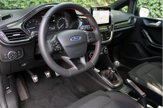 Ford Fiesta - 1.0EB 100PK ST-LINE | NAVI | CLIMA | VOORRUITVERW. | CRUISE | LED VERL | PARKEERSENS | - 1
