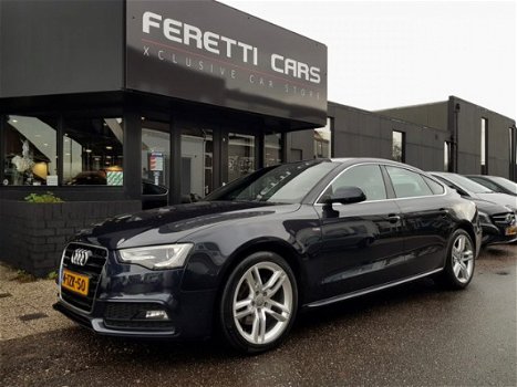 Audi A5 Sportback - 1.8 TFSI S-LINE SPORT EDITION 5DRS SPORTLEDER NAVI B&O XENON/LED LMV PDC - 1