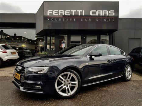 Audi A5 Sportback - 1.8 TFSI S-LINE SPORT EDITION 5DRS SPORTLEDER NAVI B&O XENON/LED LMV PDC - 1