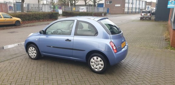 Nissan Micra - 1.0 basis Bk 2005 Weinig km Met NAP elek.pakket - 1