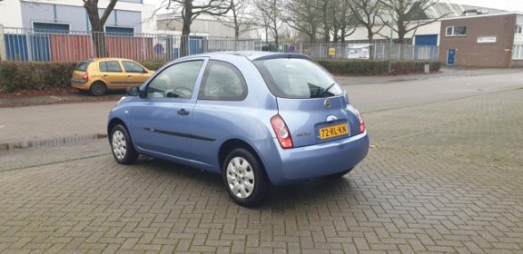 Nissan Micra - 1.0 basis Bk 2005 Weinig km Met NAP elek.pakket - 1