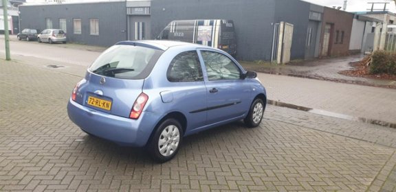 Nissan Micra - 1.0 basis Bk 2005 Weinig km Met NAP elek.pakket - 1