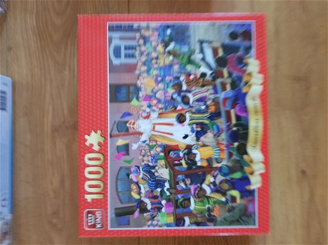 6 legpuzzels 1000 stukjes - 6