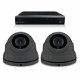 Camerabewaking-set-met-2-Dome-camera-4MP-2K-HD-Analoog- - 1 - Thumbnail