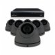 Camerabewaking set met 6 Dome camera – 4MP 2K HD – Analoog - 1 - Thumbnail