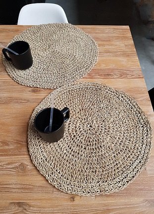 Placemat Seagrass voor een mooie natural look in huis - Afbeelding 2