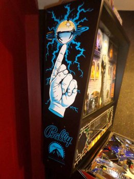 Hersteld 1992 The Addams Family Pinball Flipper Machine - 1