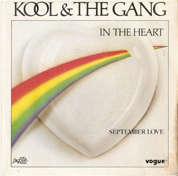 singel Kool & the Gang - In the heart / September love - 1