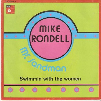 singel Mike Rondell - Mr Sandman / Swimmin’ with the women - 1