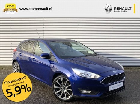 Ford Focus - 1.0 125pk Titanium Edition Navig., Airco, Park. Assist, 17'' Lichtm. velg - 1