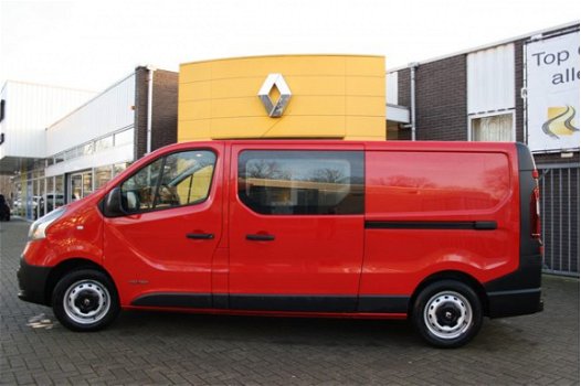 Renault Trafic - 1.6 dCi T29 L2H1 DUBBELE CABINE | AIRCO | SCHUIFDEUR L/R | NETTE AUTO - 1