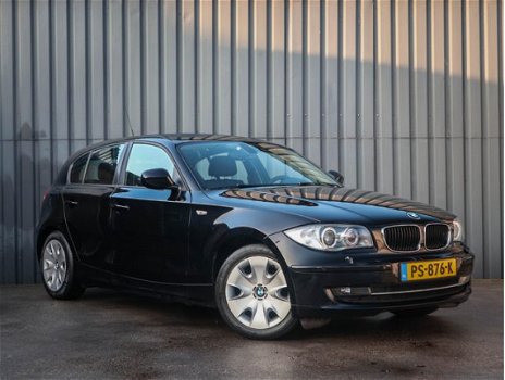 BMW 1-serie - 116i, 5 Drs, Business Line, PDC V+A, Xenon, Goed Onderhouden, Black-Edition - 1