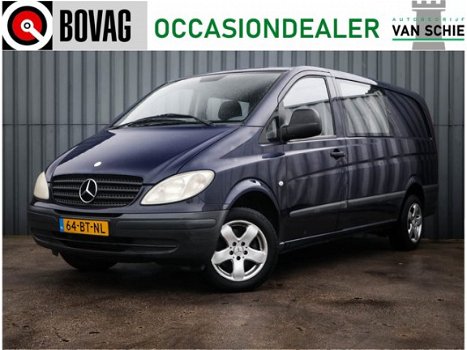 Mercedes-Benz Vito - 109 CDI 320 LANG DC AMBIENTE Dubbele Cabine, (komt geen btw bij)Trekhaak, L.M.V - 1