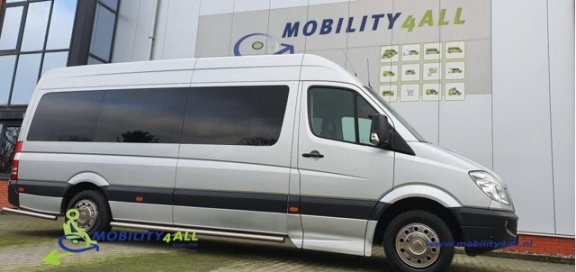 Mercedes-Benz Sprinter - LUXE* L3 9-P Rolstoelbus 2 keer AC - 1