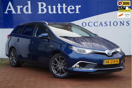 Toyota Auris Touring Sports - 1.8 Hybrid Lease Exclusive Xenon+Volleder+Navigatie+Camera+17