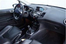 Ford Fiesta - 1.0 EcoBoost Titanium 101PK+Leder+Navi+17"Lmv+Privacyglass= TOP
