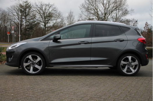 Ford Fiesta - 1.0 EcoBoost 125 PK Active Halfleder Navi Climate - 1