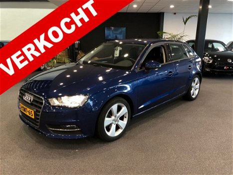 Audi A3 Sportback - 1.4 TFSI Ambition Pro Line *EINDJAARSKNALLERS* | Leder | NAVI | S tronic | cruis - 1