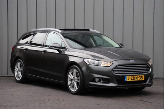 Ford Mondeo Wagon - 2.0 TDCi 150PK Titanium Clima Navi Panoramadak Stoelverw. 2015 - 1