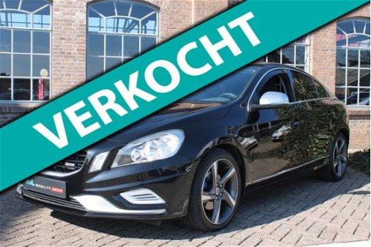 Volvo S60 - 2.0 D3 R-Design 2011 148.241 Km Navi Cruise Airco ZEER MOOI - 1