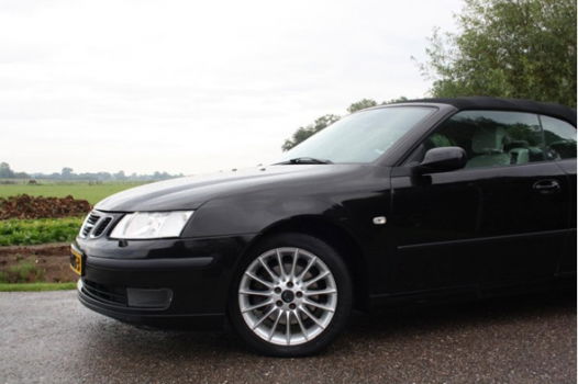 Saab 9-3 Cabrio - 1.9 TiD Linear LEDER-INT / AIRCO / GROOT NAVI / GOED ONDERHOUDEN - 1