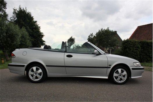 Saab 9-3 Cabrio - 2.0t Anniversary TREKHAAK NAP NIEUWE APK GOED ONDERHOUDEN - 1