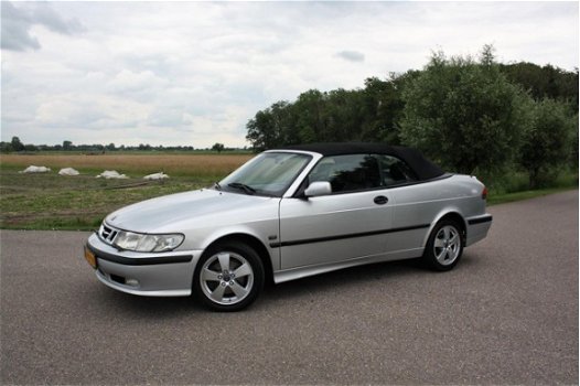 Saab 9-3 Cabrio - 2.0t Anniversary TREKHAAK NAP NIEUWE APK GOED ONDERHOUDEN - 1