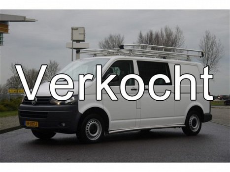 Volkswagen Transporter - 2.0 TDI L2H1 4Motion DC 6-pers/airco/2x schuifdeur - 1