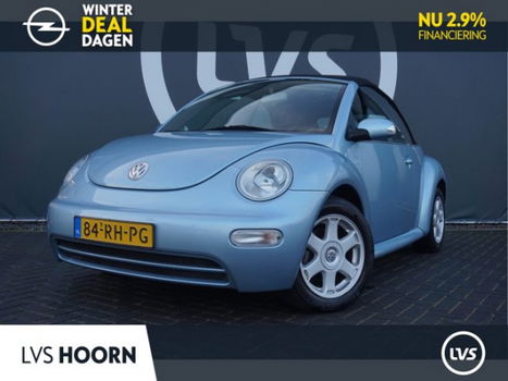 Volkswagen New Beetle Cabriolet - 1.6 Turijn Comfort AIRCO-CRUISE CONTROL - ELEKTRISCH PAKKET - 1