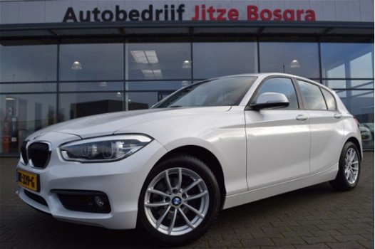 BMW 1-serie - 116D Automaat High Executive Bruin Leder, LED Koplampen, Sportstoelen, Dealer Onderhou - 1