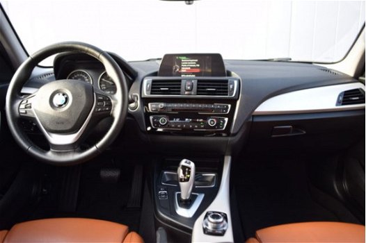 BMW 1-serie - 116D Automaat High Executive Bruin Leder, LED Koplampen, Sportstoelen, Dealer Onderhou - 1