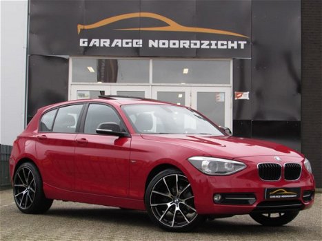 BMW 1-serie - 116i Sport NAVIGATIE PROF|XENON|SCHUIFDAK|PDC|19 INCH M-VELGEN| - 1