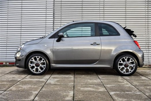 Fiat 500 C - C 80 TWINAIR TURBO SPORT CABRIO - AIRCO - NAVIGATIE - DAB - BLUETOOTH - 16'' LMVELGEN - - 1