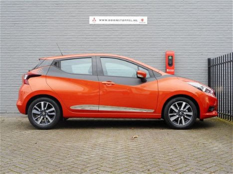 Nissan Micra - 0.9 IG-T 90pk Acenta +16 INCH+ INTERIEUR ORANGE - 1