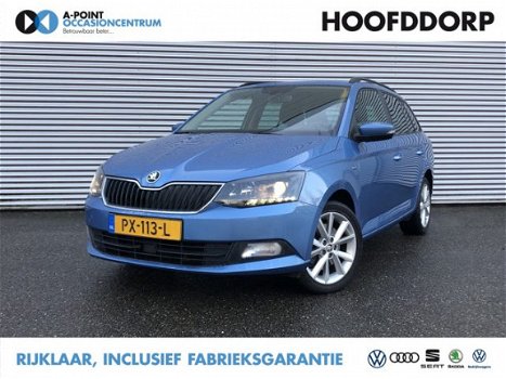 Skoda Fabia Combi - 1.0 TSI 110PK Drive PDC-achter navigatie climate control fabrieksgarantie tot me - 1