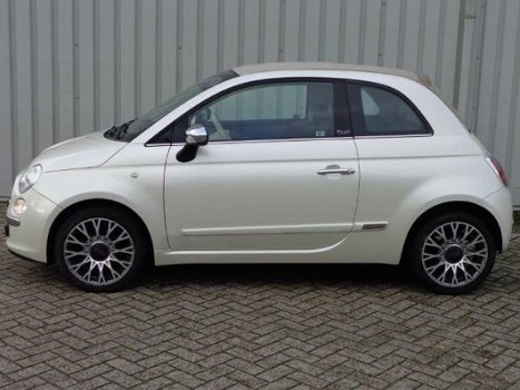 Fiat 500 C - Rock ( nieuwe APK ) 85pk | Rock | Xenon | Leder | PDC | Aut. Airco | Bluetooth tel - 1