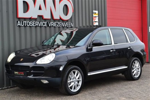 Porsche Cayenne - 4.5 S 340 PK 2005 Zwart 159.778 km/Youngtimer/Xenon/Navi/Leer - 1