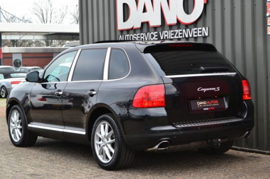 Porsche Cayenne - 4.5 S 340 PK 2005 Zwart 159.778 km/Youngtimer/Xenon/Navi/Leer - 1