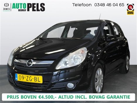 Opel Corsa - 1.4-16V Enjoy Airco, Elek ramen, Cruise controle, Radio cd speler, Enz MEENEEM PRIJS IN - 1