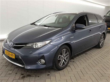 Toyota Auris Touring Sports - 1.8 Hybrid Lease Nav, Pano dak, Pdc, Xenon, Ecc, Lv - 1