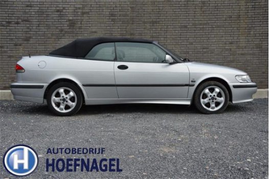 Saab 9-3 Cabrio - 2.0t S Luxury Automaat Leder Stoelverwarming Aut.airco Lmv - 1