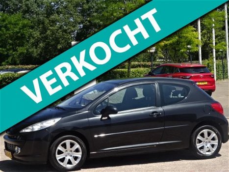 Peugeot 207 - 1.6 VTi XS Pack 1.6 VTi XS Pack, bj.2008, climate, APK 12/2020, zwart metallic, NAP ui - 1