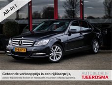 Mercedes-Benz C-klasse - 180 Business Class 125 Avantgarde Facelift/HalfLeer/Airco/Navi