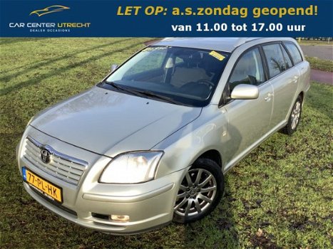 Toyota Avensis Wagon - 1.8 VVTi AUTOMAAT|AIRCO|APK AUG-2020 - 1