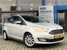 Ford C-Max - 1.0 125PK Titanium Navigatie | Automatische Airco | Keyless start | Parkeersensor achte