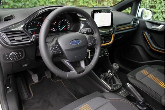 Ford Fiesta - 1.0EB 100PK ACTIVE 5D | NAVI | CLIMA | B&O AUDIO | PRIVACY GLASS | DAKRAILS ZWART | PA - 1