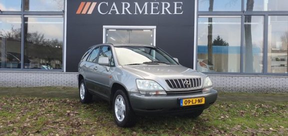 Lexus RX - 300 Executive 2E EIGENAAR APK 12-2020 4X4 LEDER STOELVERWARMING NAP NL AUTO - 1