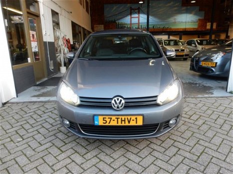 Volkswagen Golf - 1.4 TSI Highline hele nette golf 6 met leer, stoel verwarming, navi, parkeersensor - 1