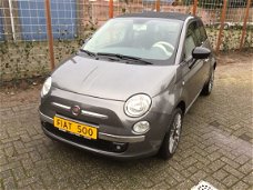 Fiat 500 C - 1.2 Cult , Cabriolet, Leder, Climatronic, 16 inch LM.velgen, Bluetooth, Parkeerhulp ach